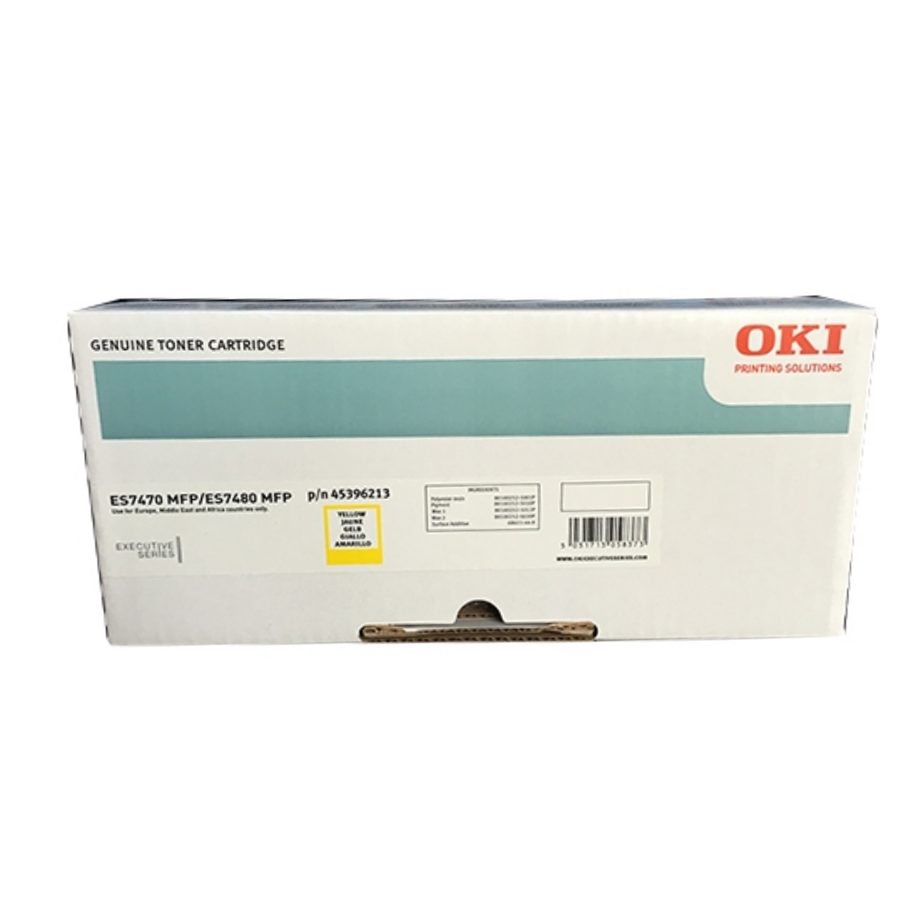 Oki Es7470 Toner Es7480 Sarı 11K Orjinal