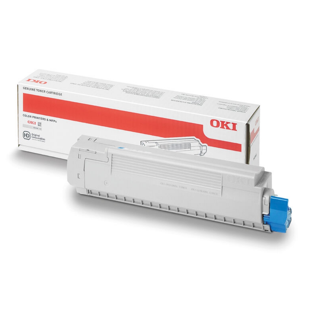 Oki Mc760 Toner Mc780 Mavi 45396303 6K Orjinal