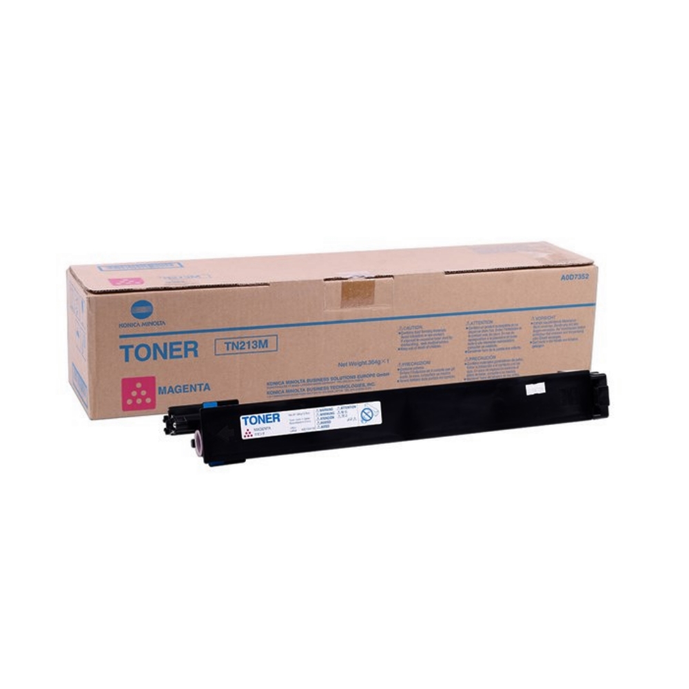 Konica Minolta TN 213M Toner Kırmızı Orjinal A0D7352