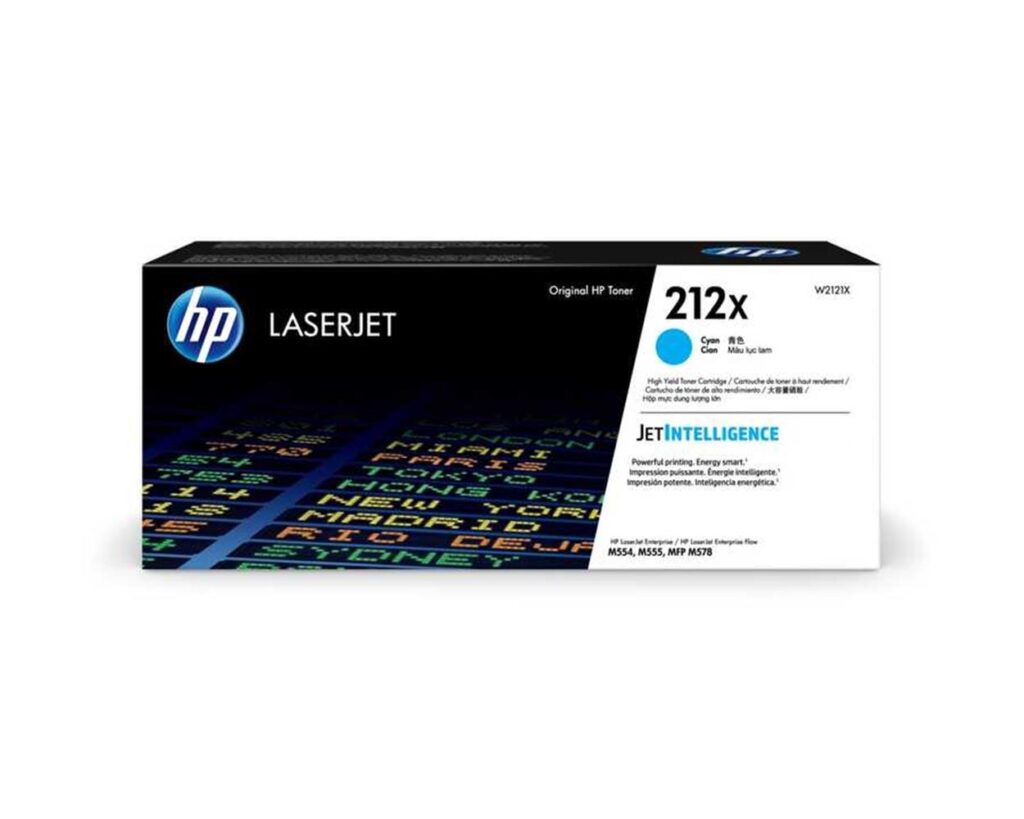 Hp 212X Cyan Mavi Yüksek Kapasite Toner W2121X Orjinal